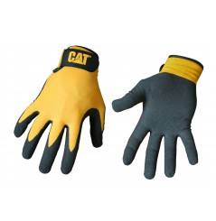 paire gants manutention nitrile Caterpillar Chaussures-pro.fr