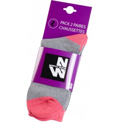Chaussette travail femme lot 2 North Ways Chaussures-pro.fr vue 1