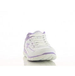 Basket travail femme medicale Sunny violet Oxypas Chaussures-pro.fr vue 2