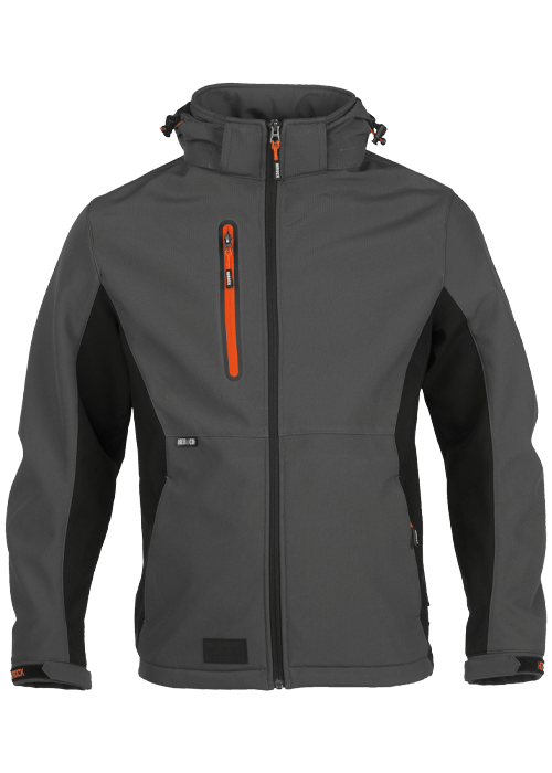 Veste travail softshell impermeable Trystan Herock Chaussures-pro.fr