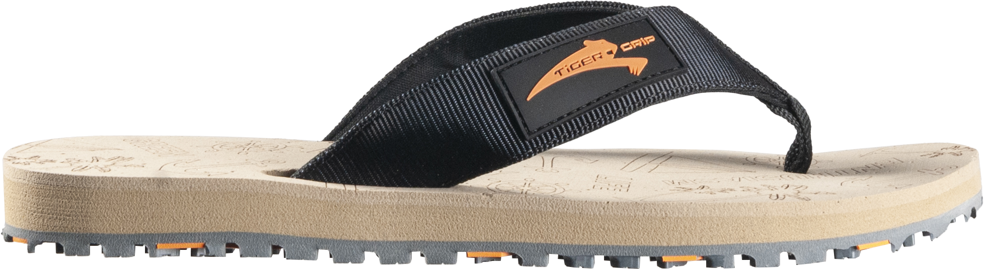 Tong antiderapante professionnelle Skipper Tiger Grip Chaussures-pro.fr