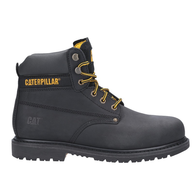 Bottes De Sécurité Homme En Cuir - Montantes Style Work Boot - Semelle Antidérapante - 13