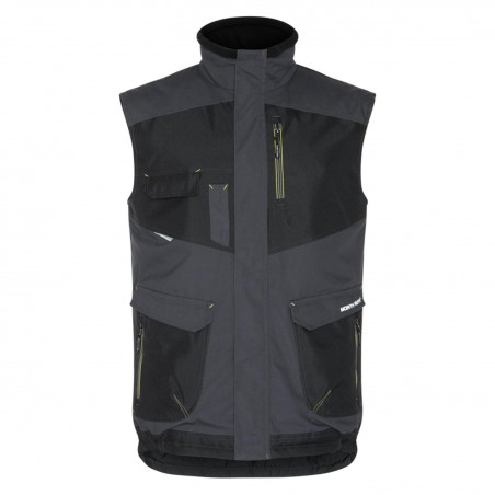 Gilet sans manche renforce travail Ali North Ways Chaussures-pro.fr gris