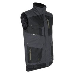 Gilet sans manche renforce travail Ali North Ways Chaussures-pro.fr gris vue 2