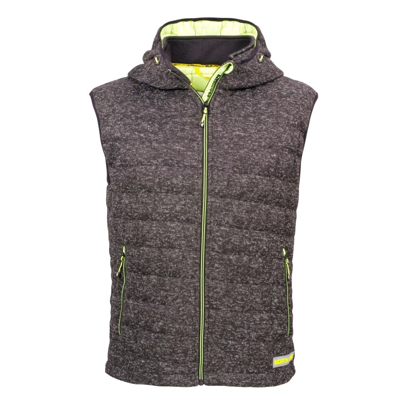 Gilet sans manche homme matelasse Teddy North Ways Chaussures-pro.fr