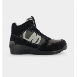 Chaussure securite femme haute Marion S3 NordWays noir/gris - chaussures-pro.fr