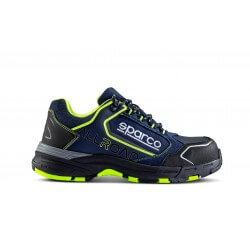 Chaussure de securite basse Allroad line S3 SRC Sparco jaune - chaussures-pro.fr