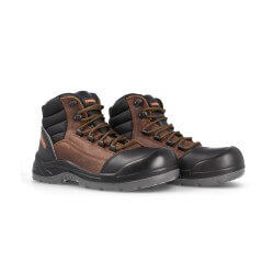 Chaussure securite montante solide Hammer S3 Paredes marron - chaussures-pro.fr