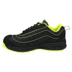 Chaussure securite basse S3 SRC Spill North Ways jaune vue gauche - chaussures-pro.fr