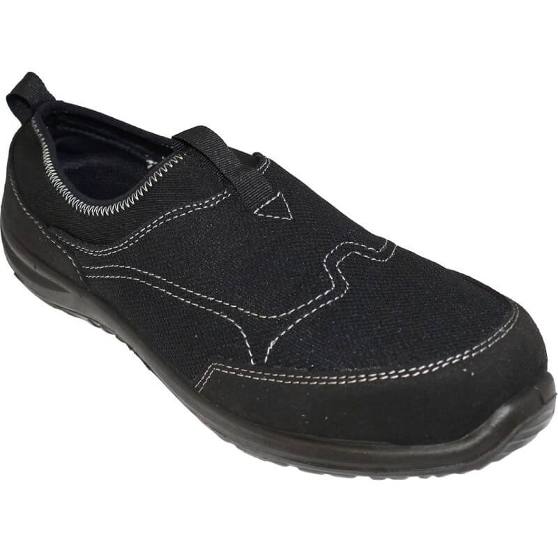 Chaussure securite sans lacet steelite Tegid S1P Portwest noir cotepro.fr