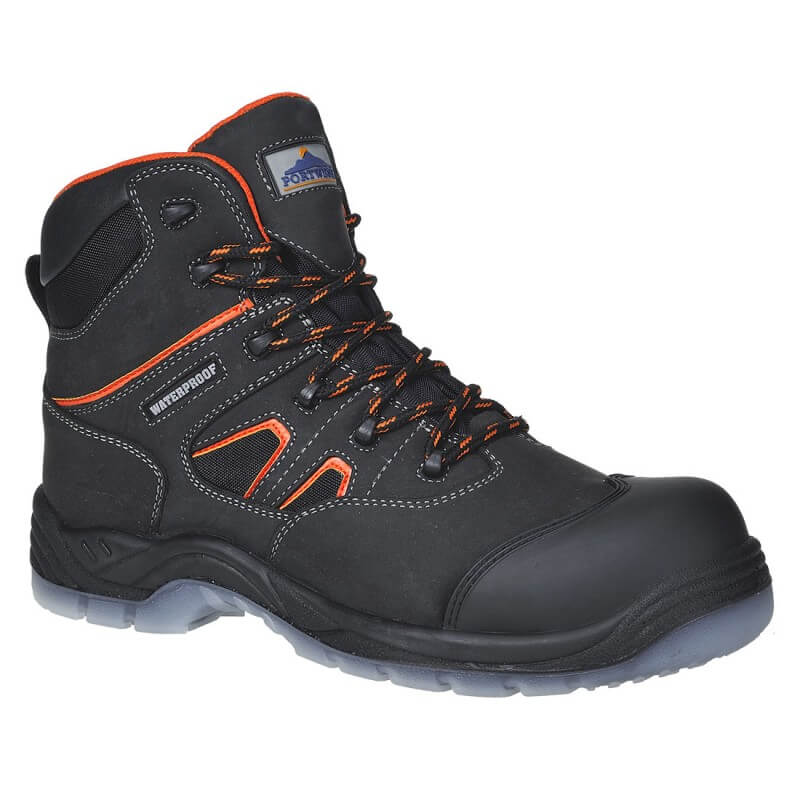 Chaussure securite montante S3 WR compositelite Portwest noir cotepro.fr