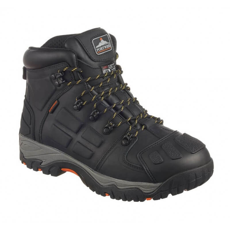 Chaussures De Securite Hommes Bottes De Securite En Cuir Resistantes  Impermeable