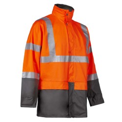 Veste pluie haute visibilité Bandit North Ways vue 2