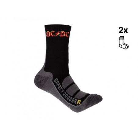 Chaussettes de travail bambou AC/DC Lot de 2 paires chaussures-pro