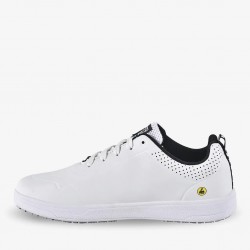 Basket travail medicale mixte ELIS Safety Jogger blanche chaussures-pro vue 1