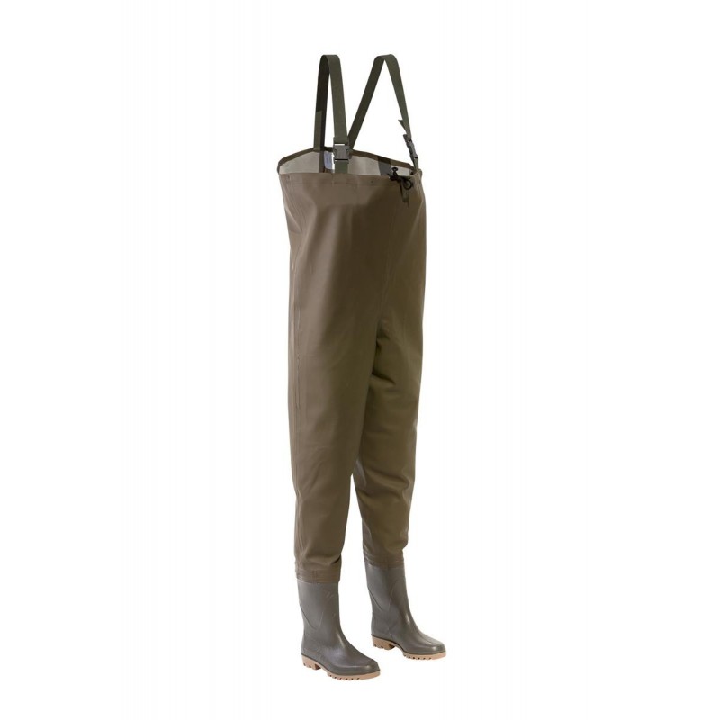 Cuissardes PVC souple impermeable Chest Wader Baudou