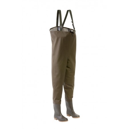 Cuissardes PVC souple impermeable Chest Wader Baudou