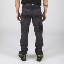 Pantalon travail multipoches Adam dos Nine Worths Chaussures-pro.fr