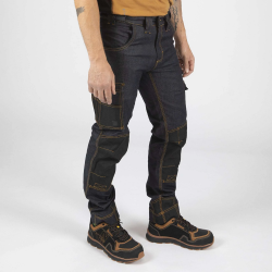 Pantalon jean travail Dornier Nine Worths Chaussures-pro.fr vue 2