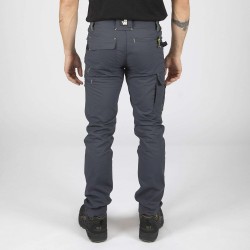Pantalon travail leger Edward Nine Worths gris vue 3
