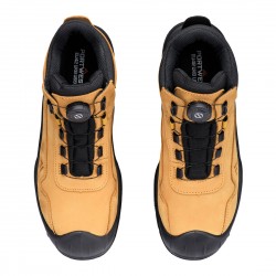 Chaussure sécurité montante laçage rapide fc32 Portwest beige vue 2
