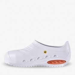 Sabot travail coque bloc operatoire Oxysafe blanc Chaussures-pro.fr vue 2