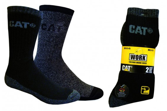 Chaussette de travail Cat, chaussettes professionnelles